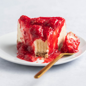 Raspberry cheese cake