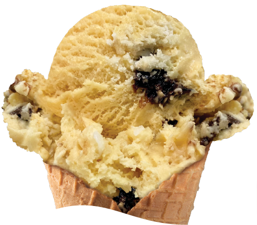 Caramel Cookie Twist Ice Cream