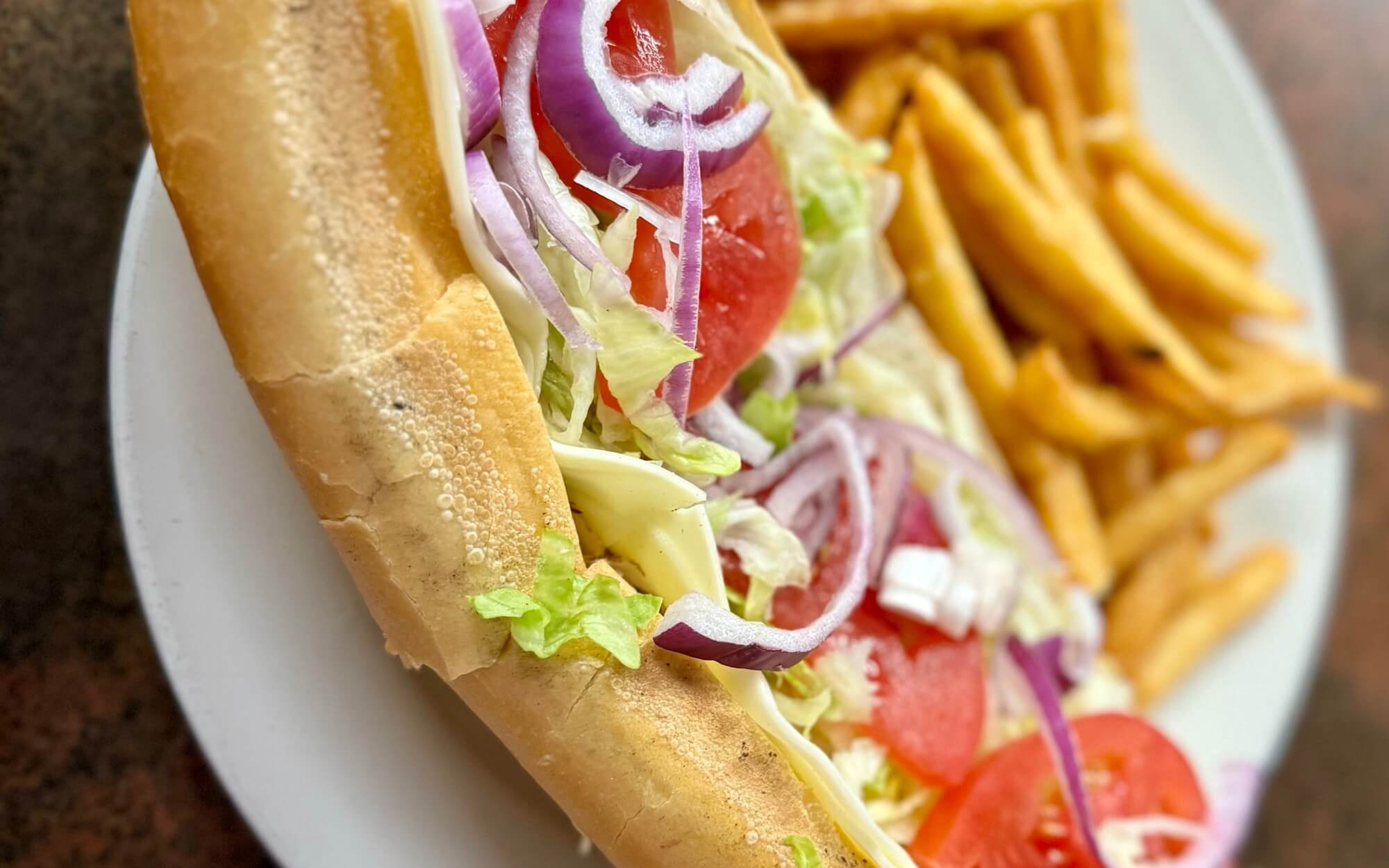 Delicious American hoagie from Sapore