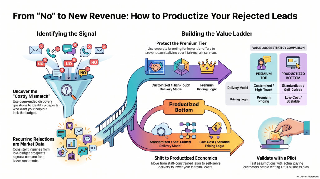 The Customers You Turn Away May Be Your Next Product or Service